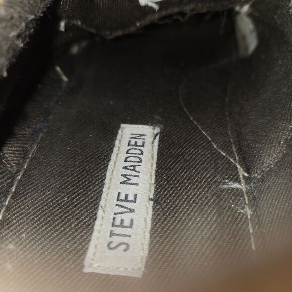 Steve Madden Harpoon Men Size 10 Tan Leather L ace Up Formal Dress Shoe Oxfords - Picture 14 of 15